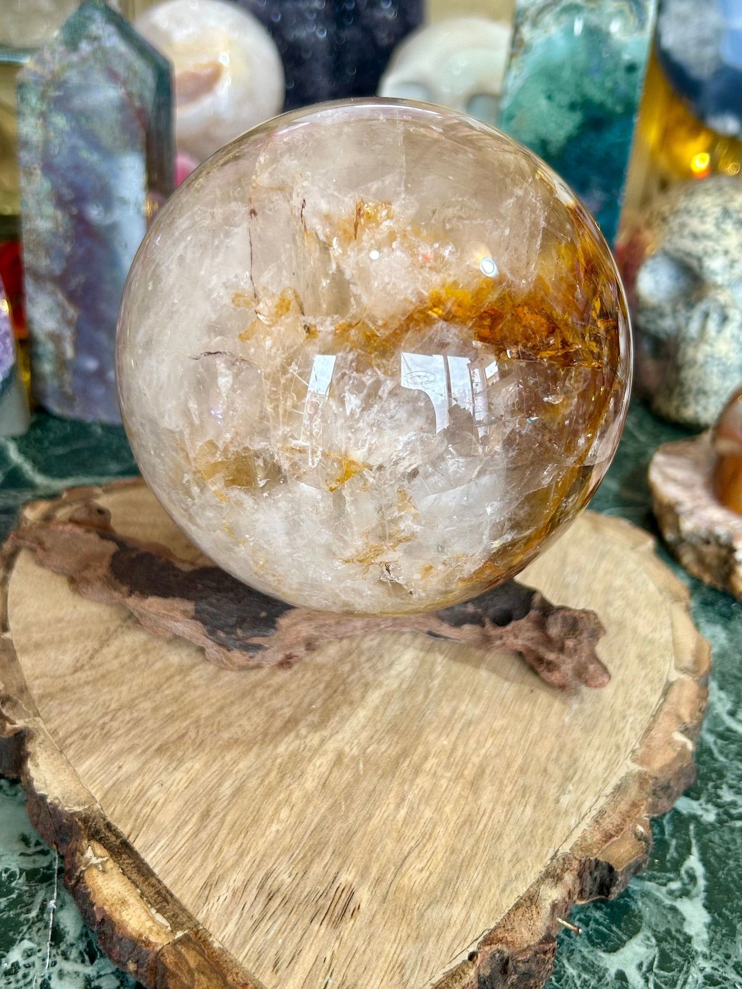 Golden healer sphere