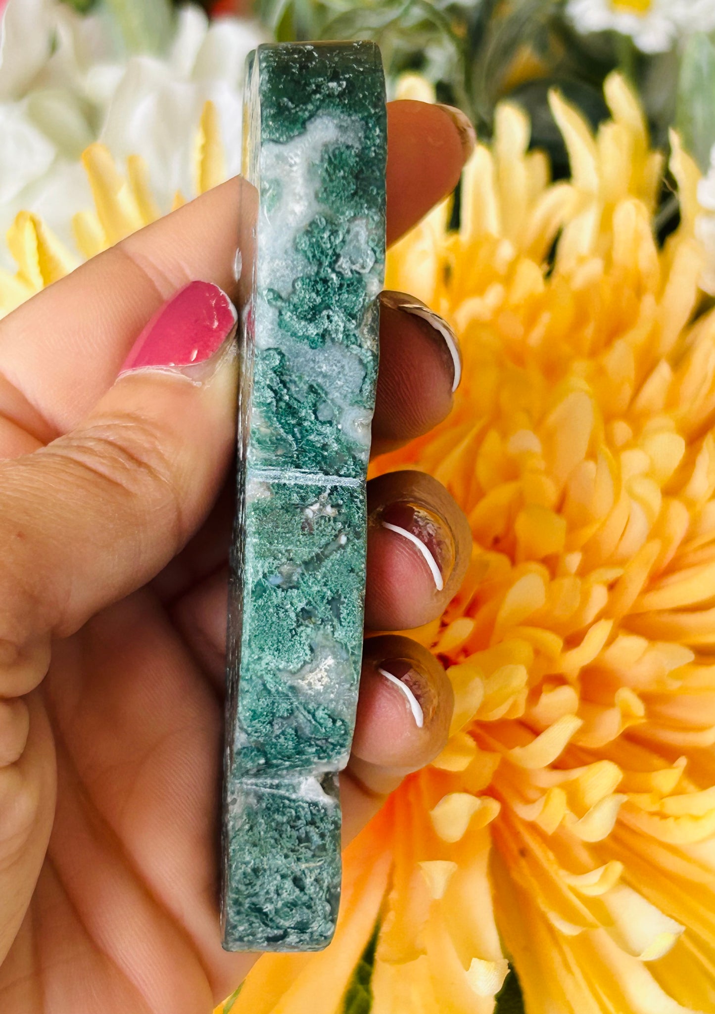 Dark moss agate cloud