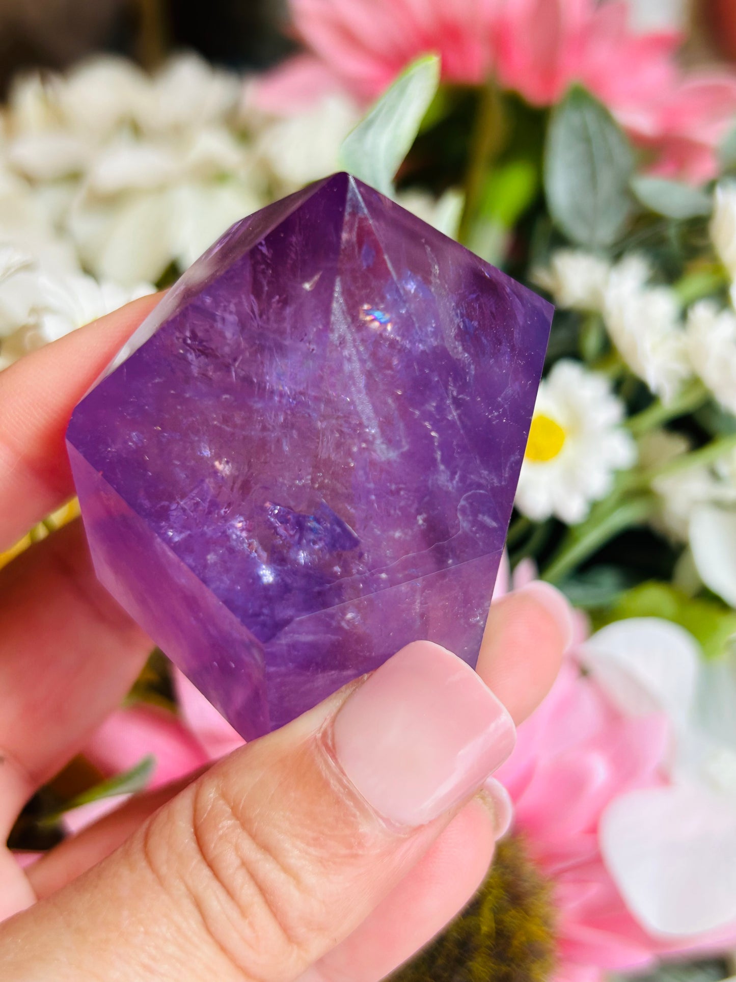 Amethyst cupcake