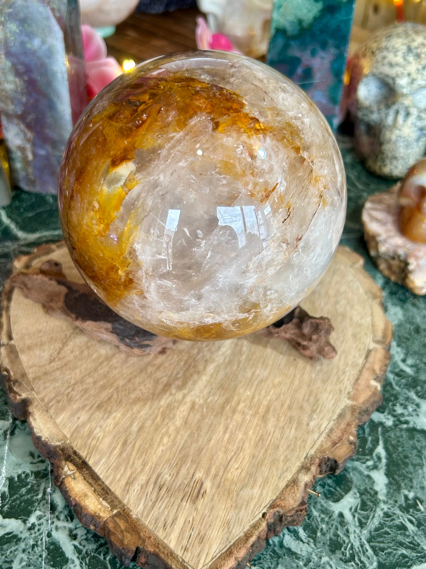 Golden healer sphere