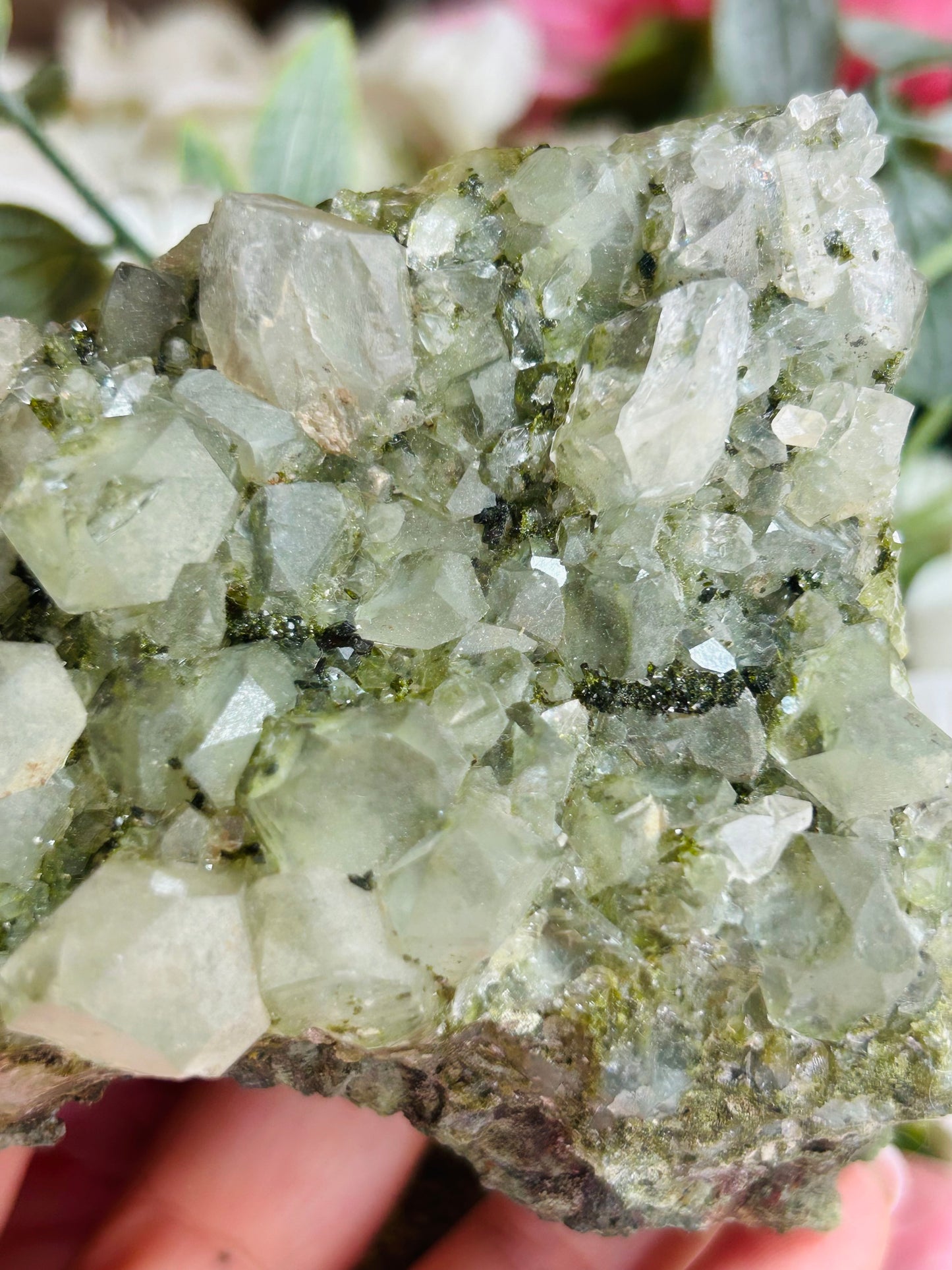 Epidote with quartz