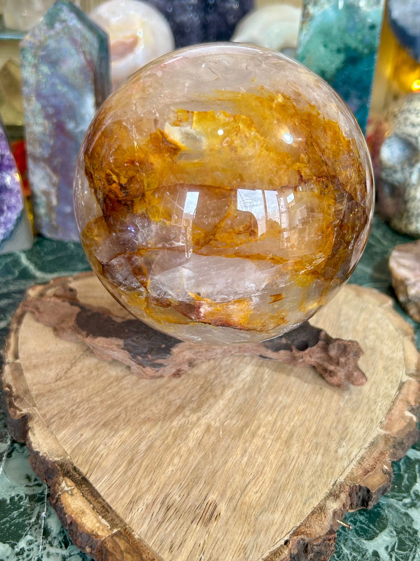 Golden healer sphere