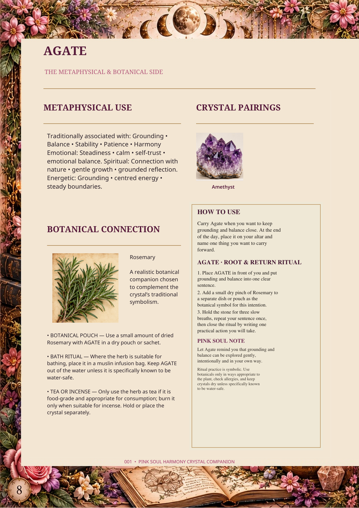 Pink soul harmony’s Crystal companion ~ the ultimate Crystal guide