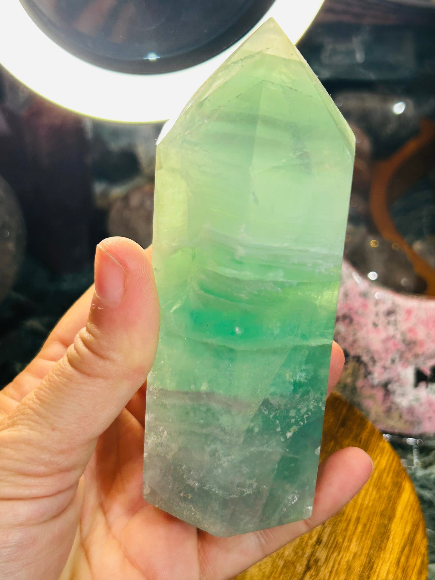 Fluorite tower