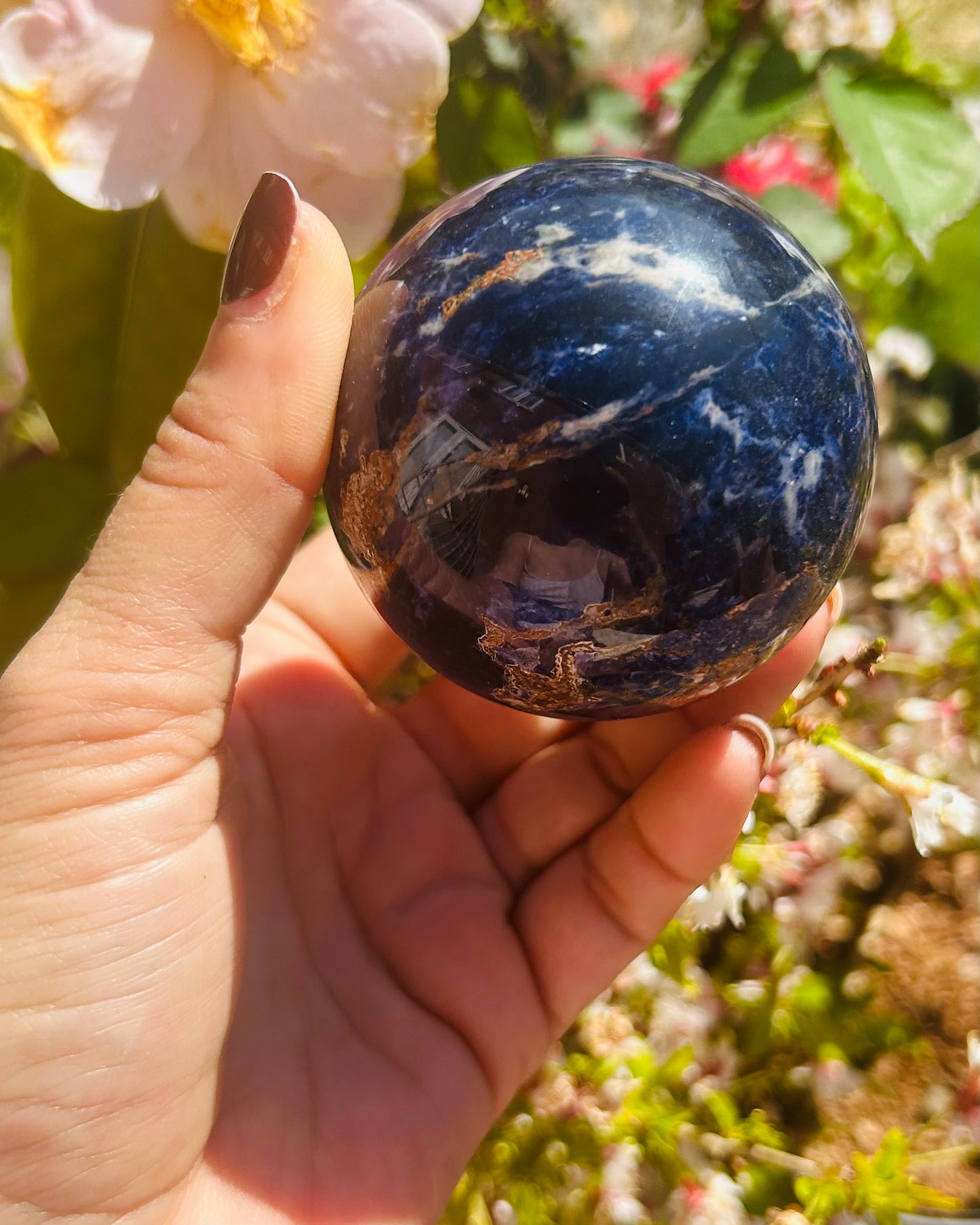 Sodalite sphere