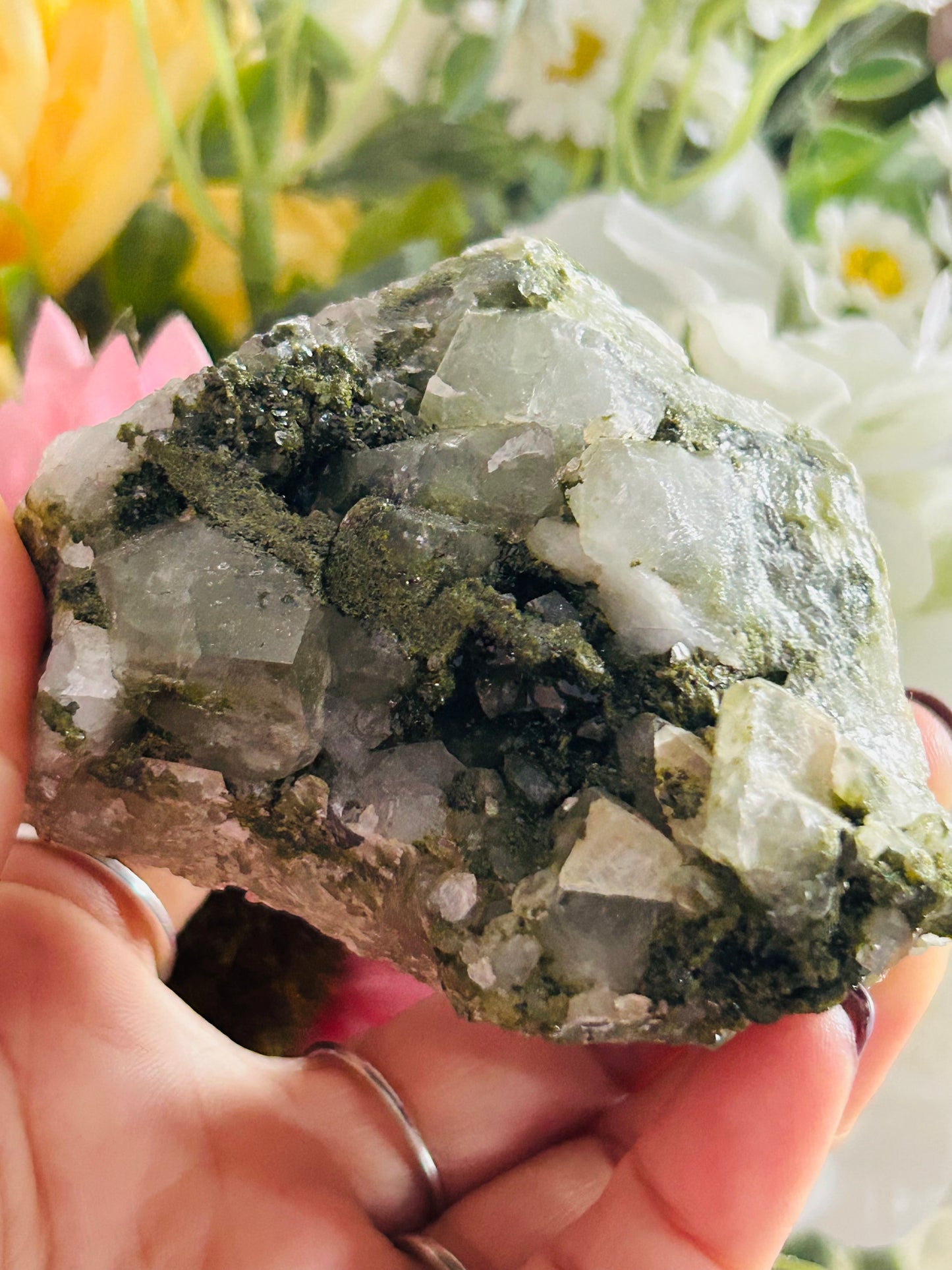 Epidote with quartz