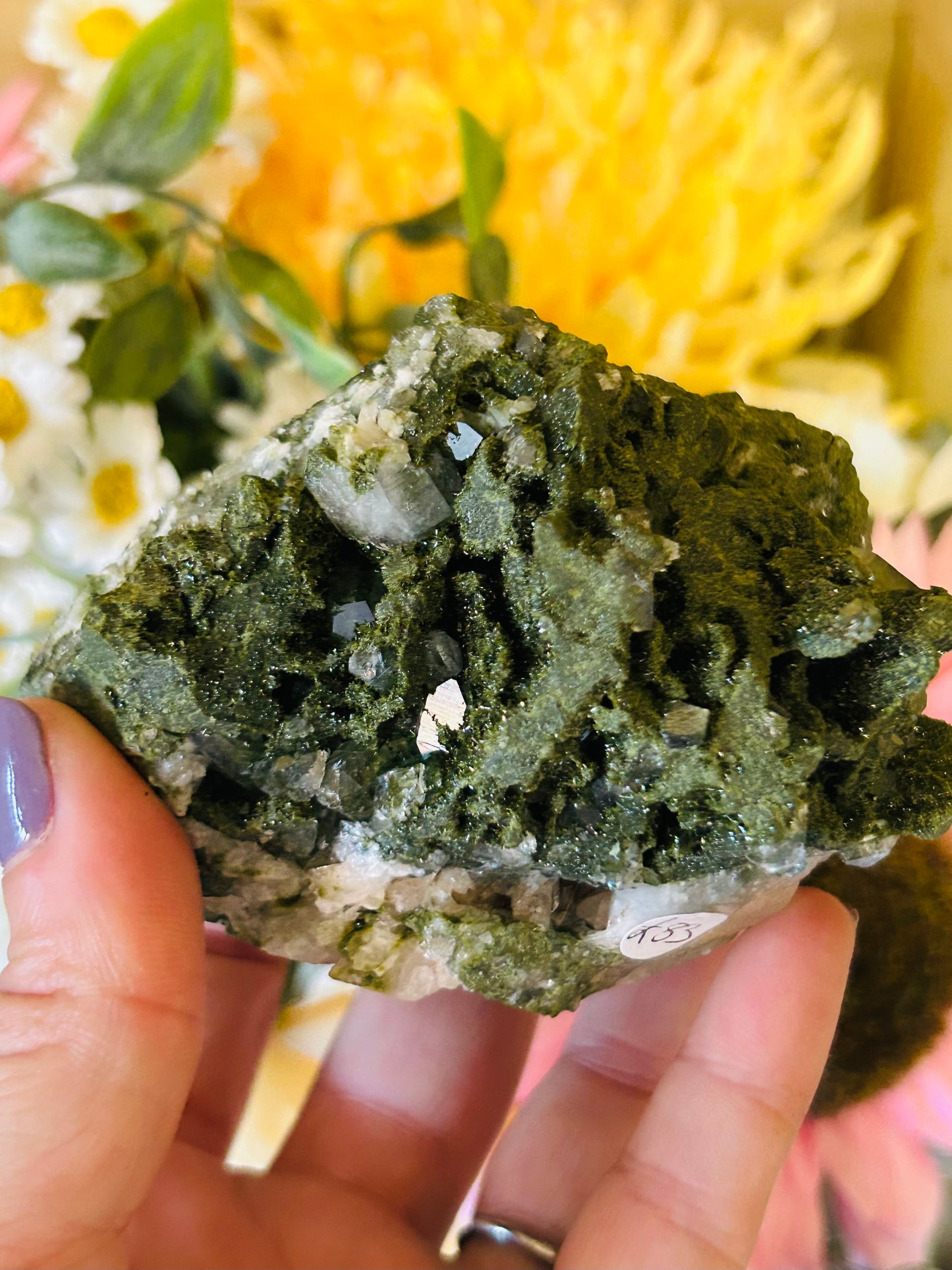 Epidote with quartz