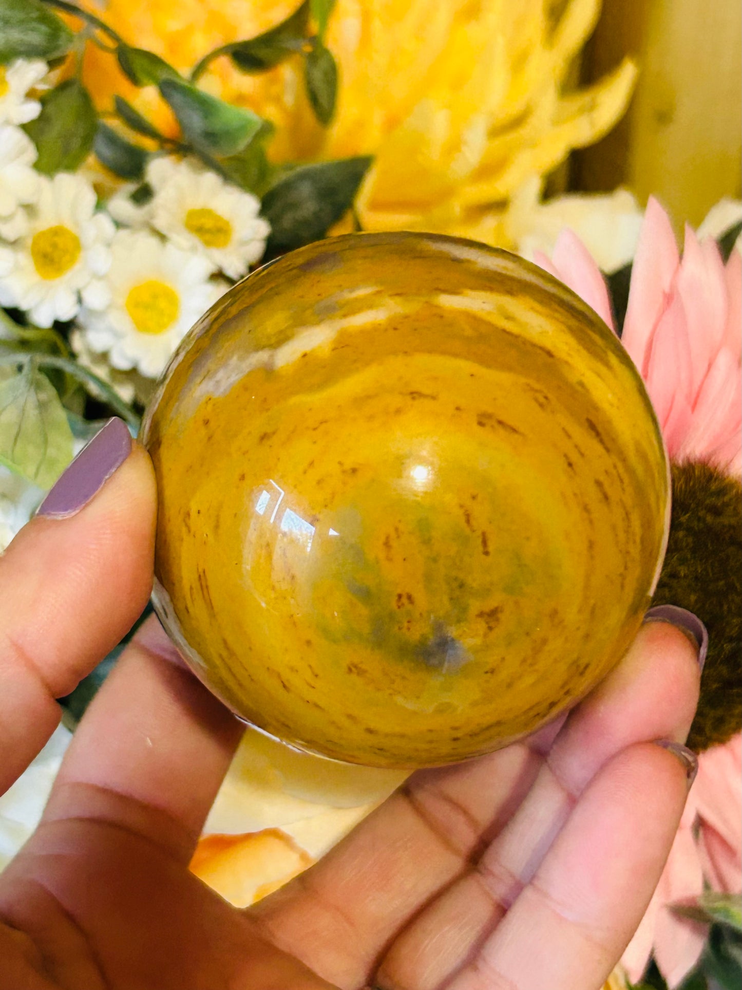 Mookaite sphere