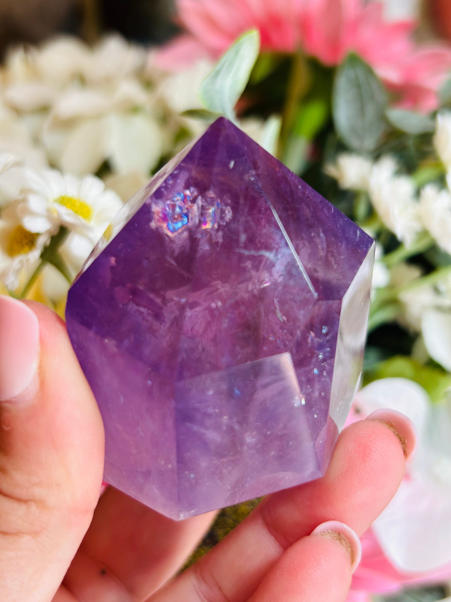 Amethyst cupcake