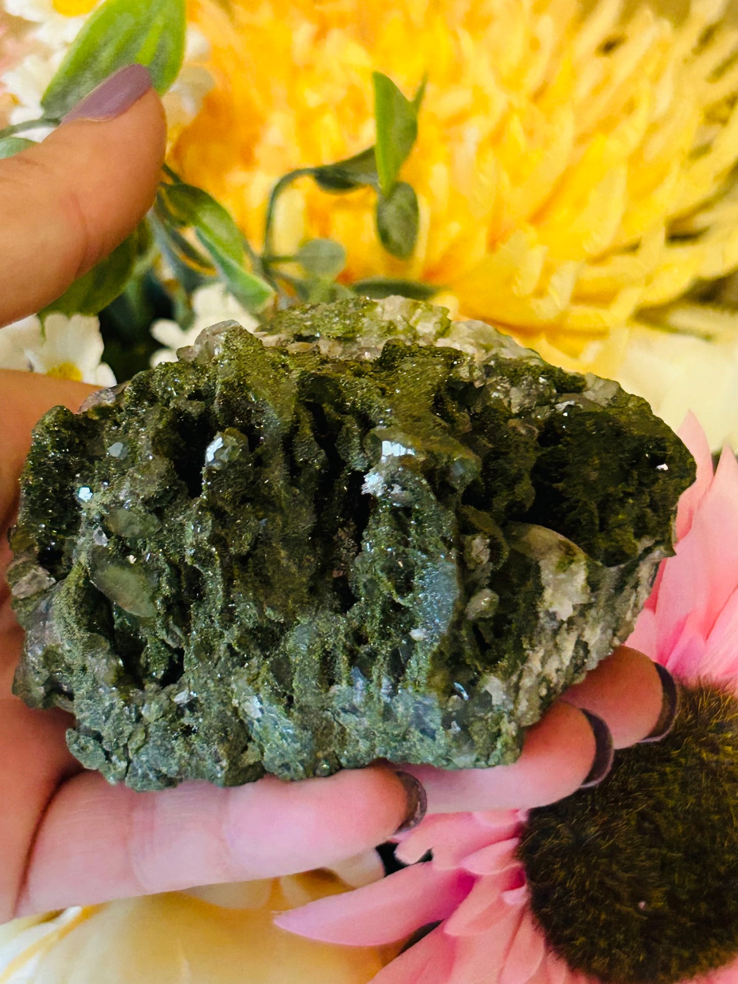 Epidote with quartz