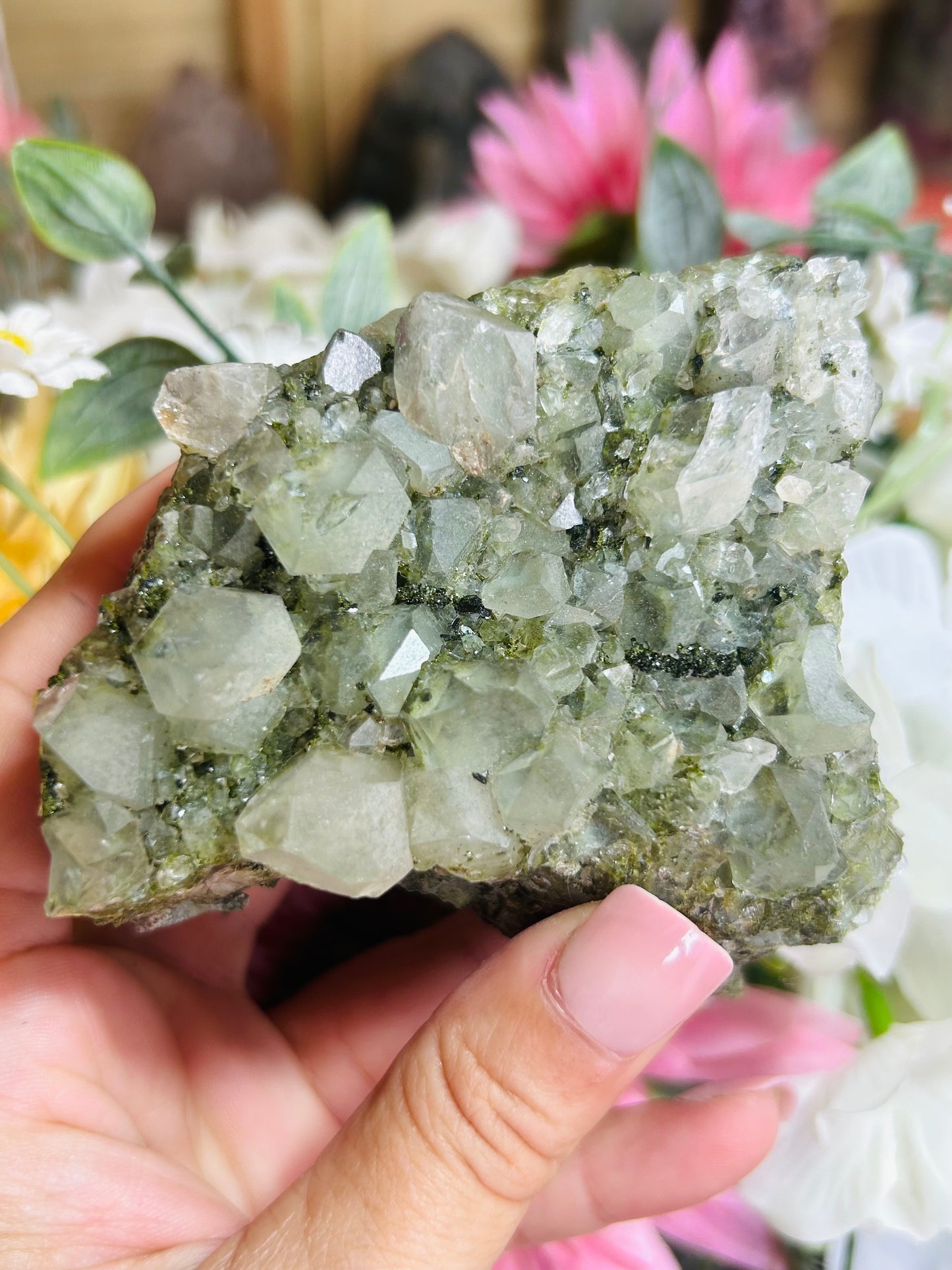 Epidote with quartz