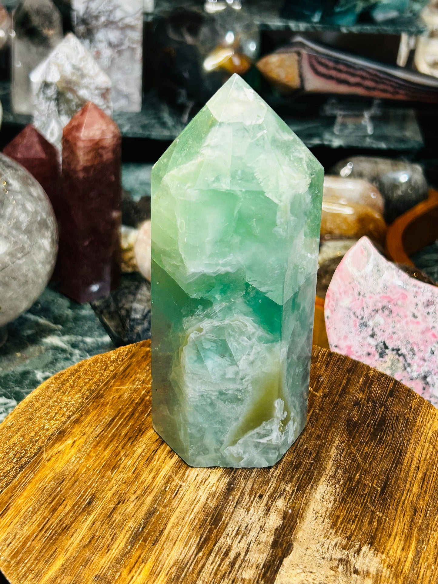 Fluorite tower