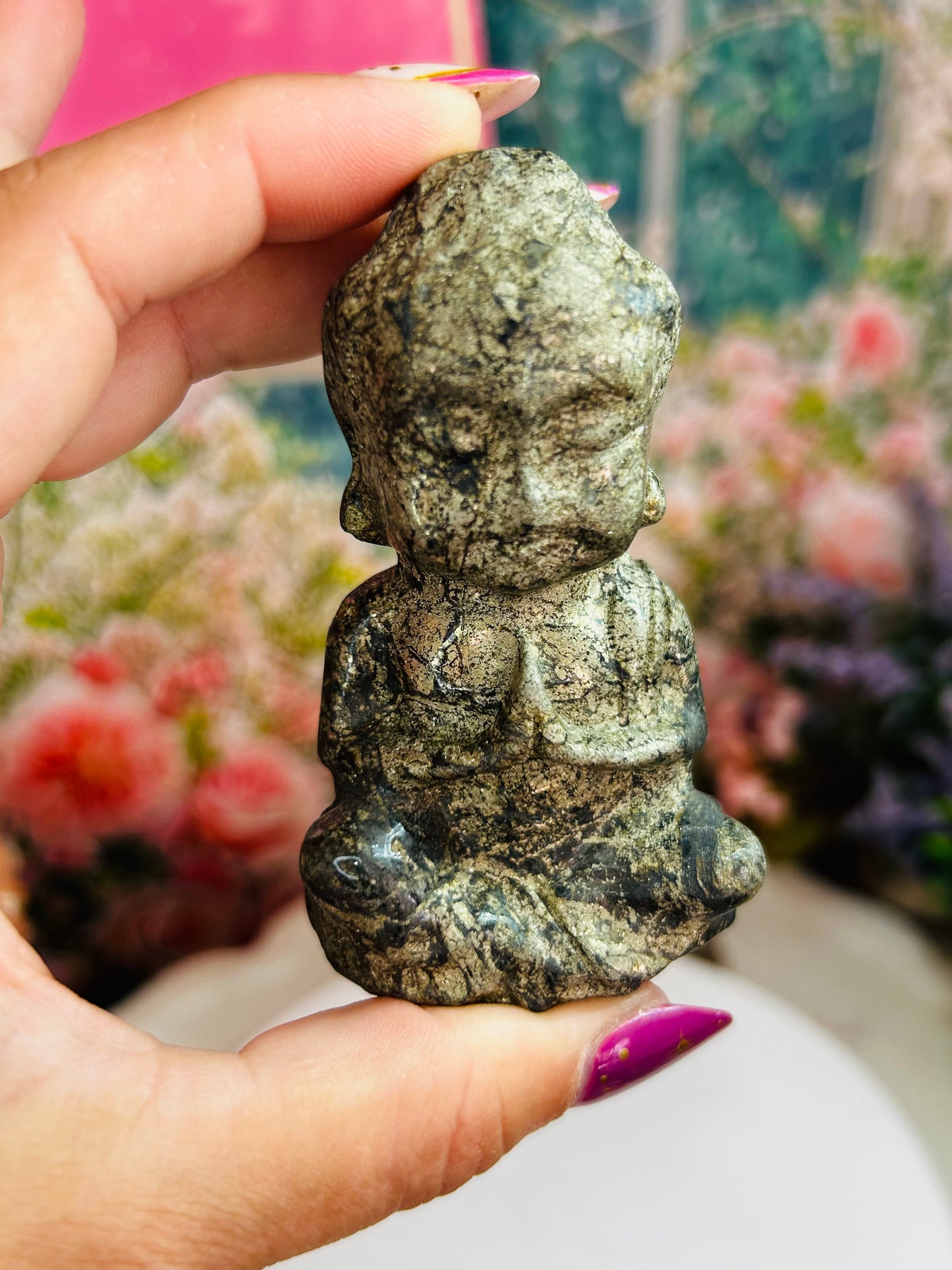 Pyrite Buddha