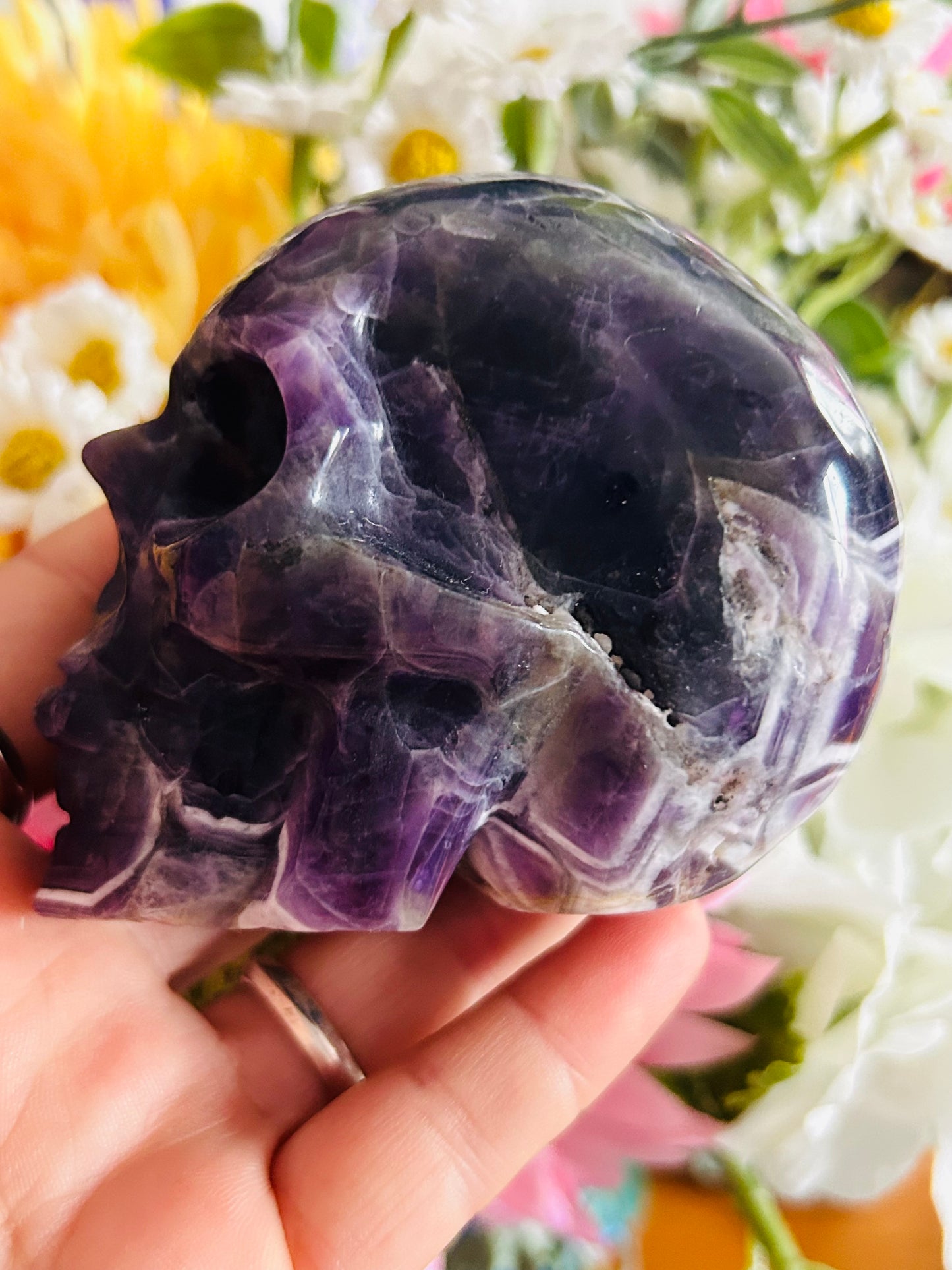Dream amethyst skull