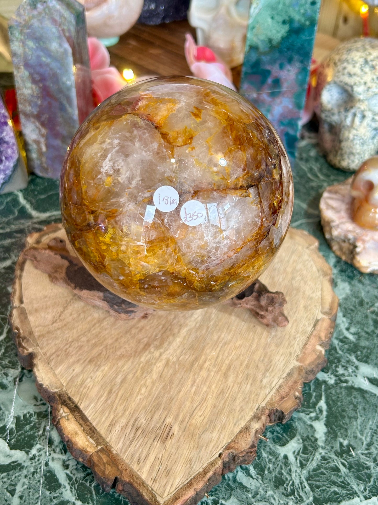 Golden healer sphere