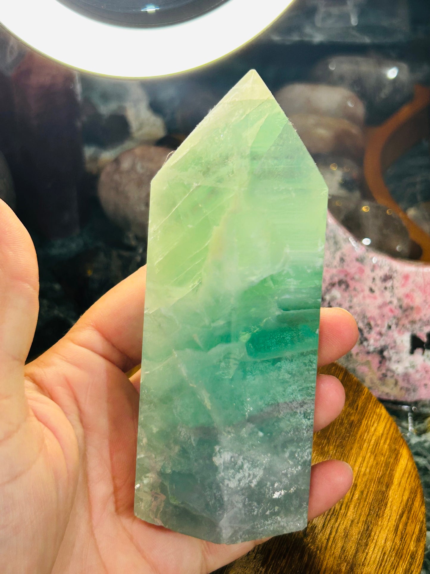 Fluorite tower