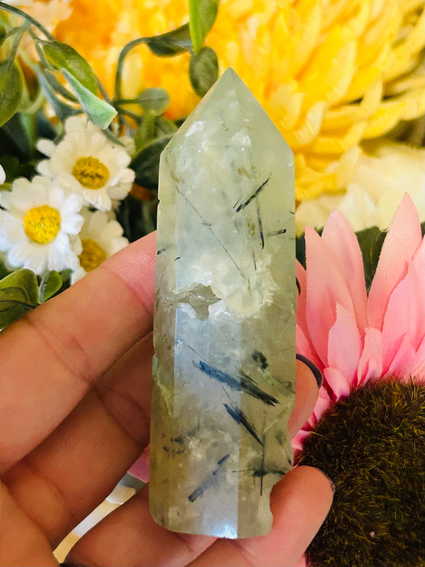 Prehnite tower