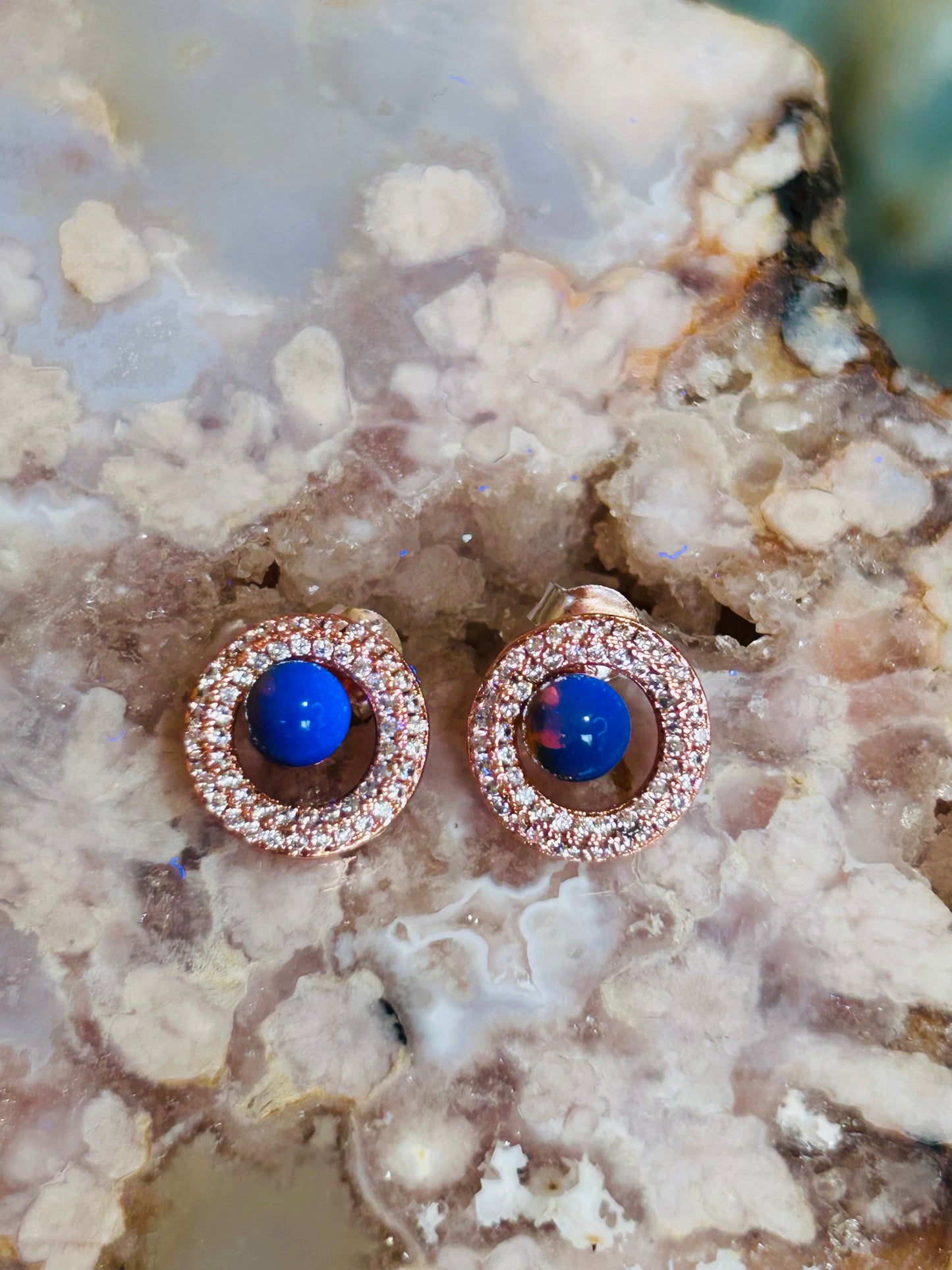 Amber s925 studs