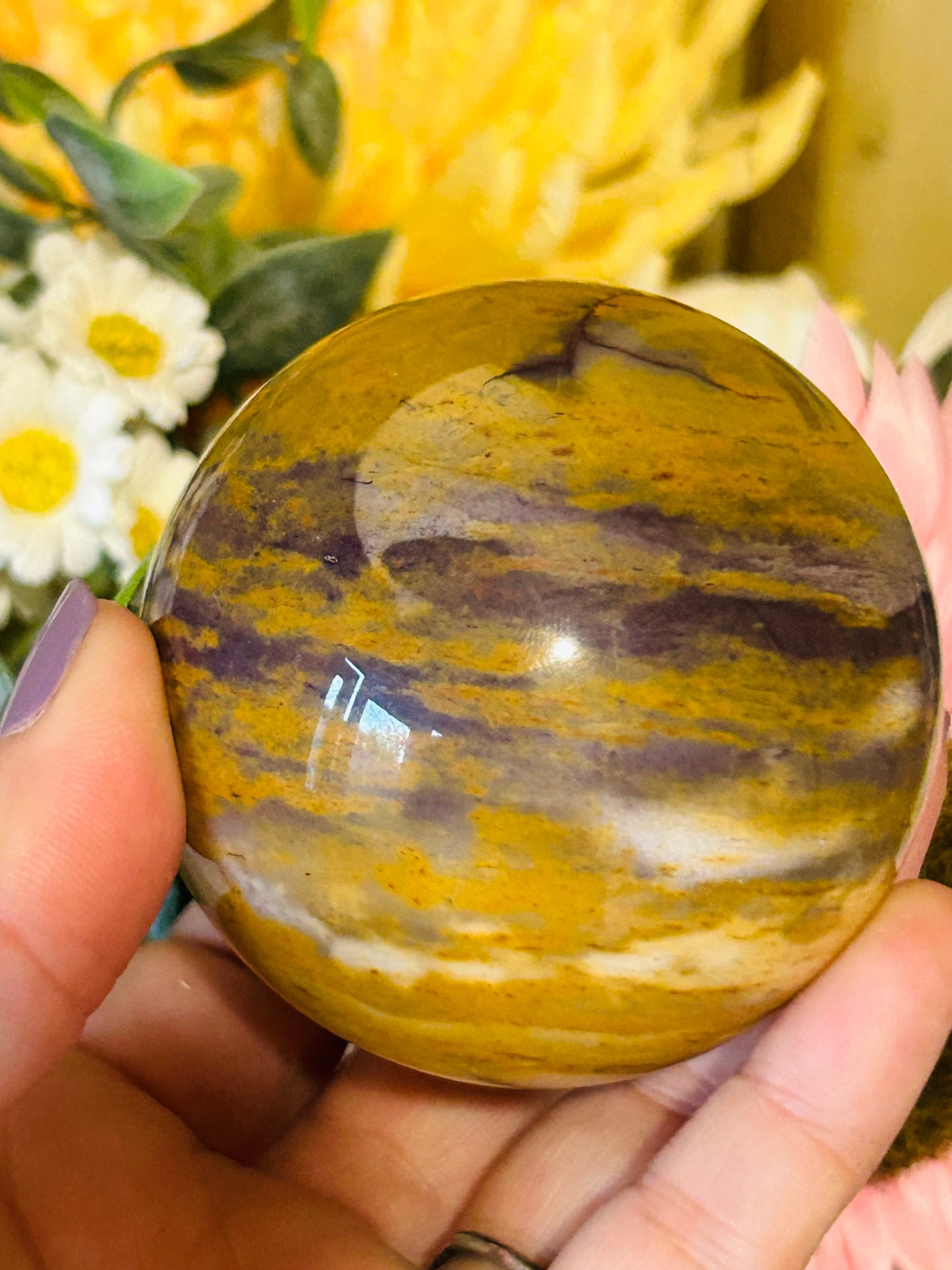 Mookaite sphere