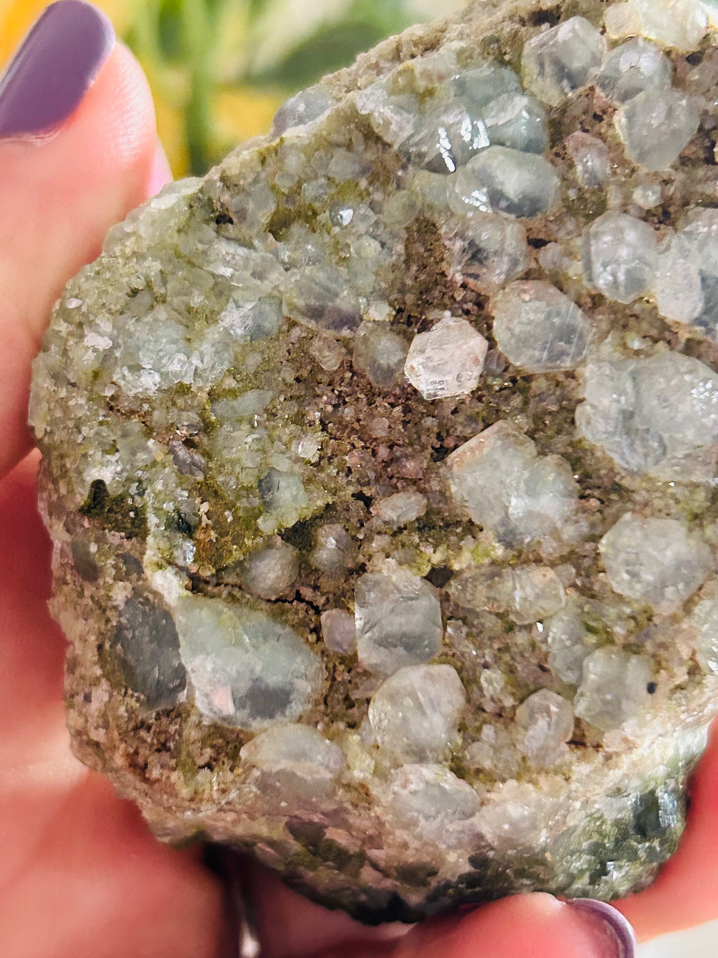 Epidote with quartz