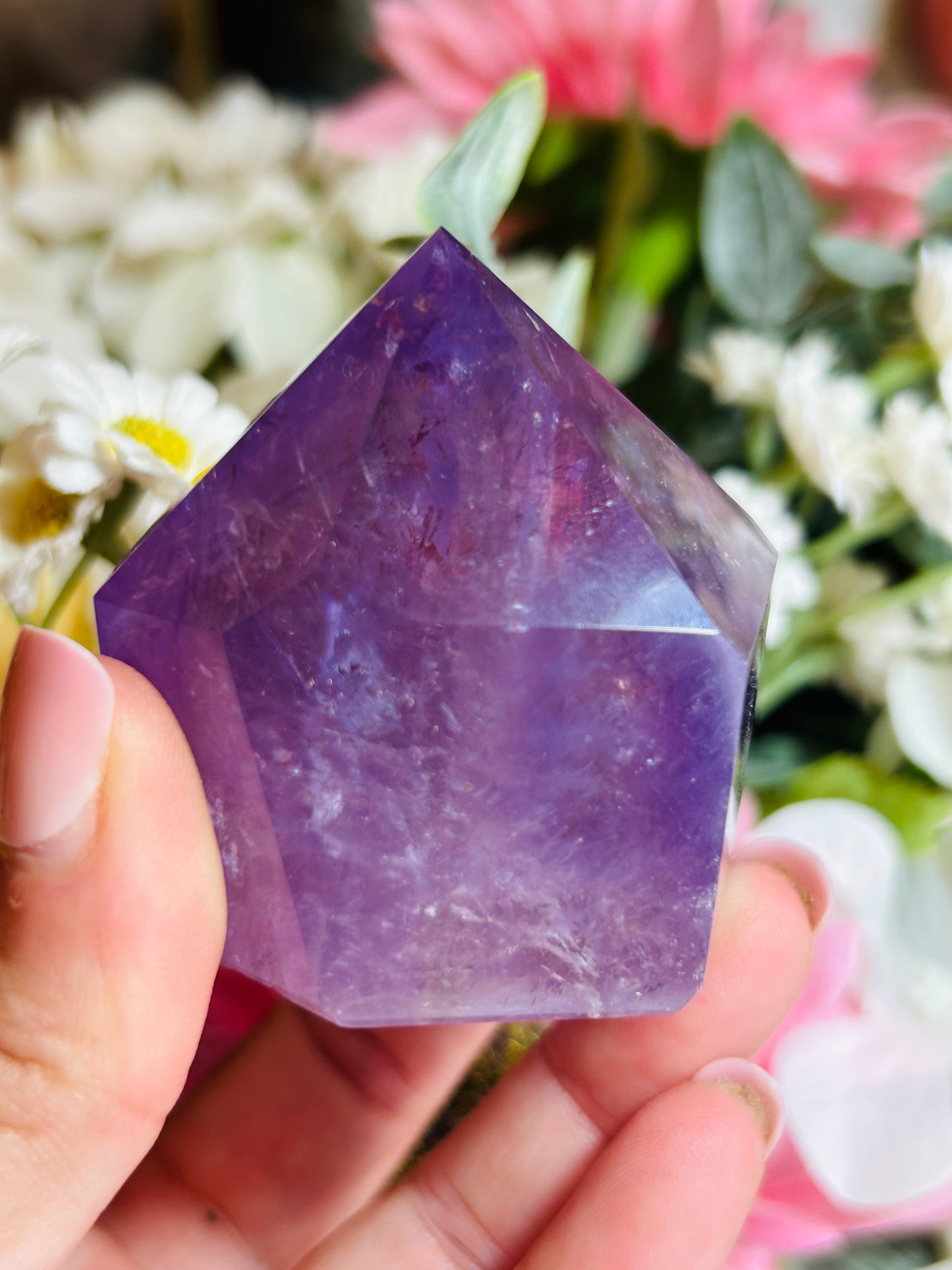 Amethyst cupcake
