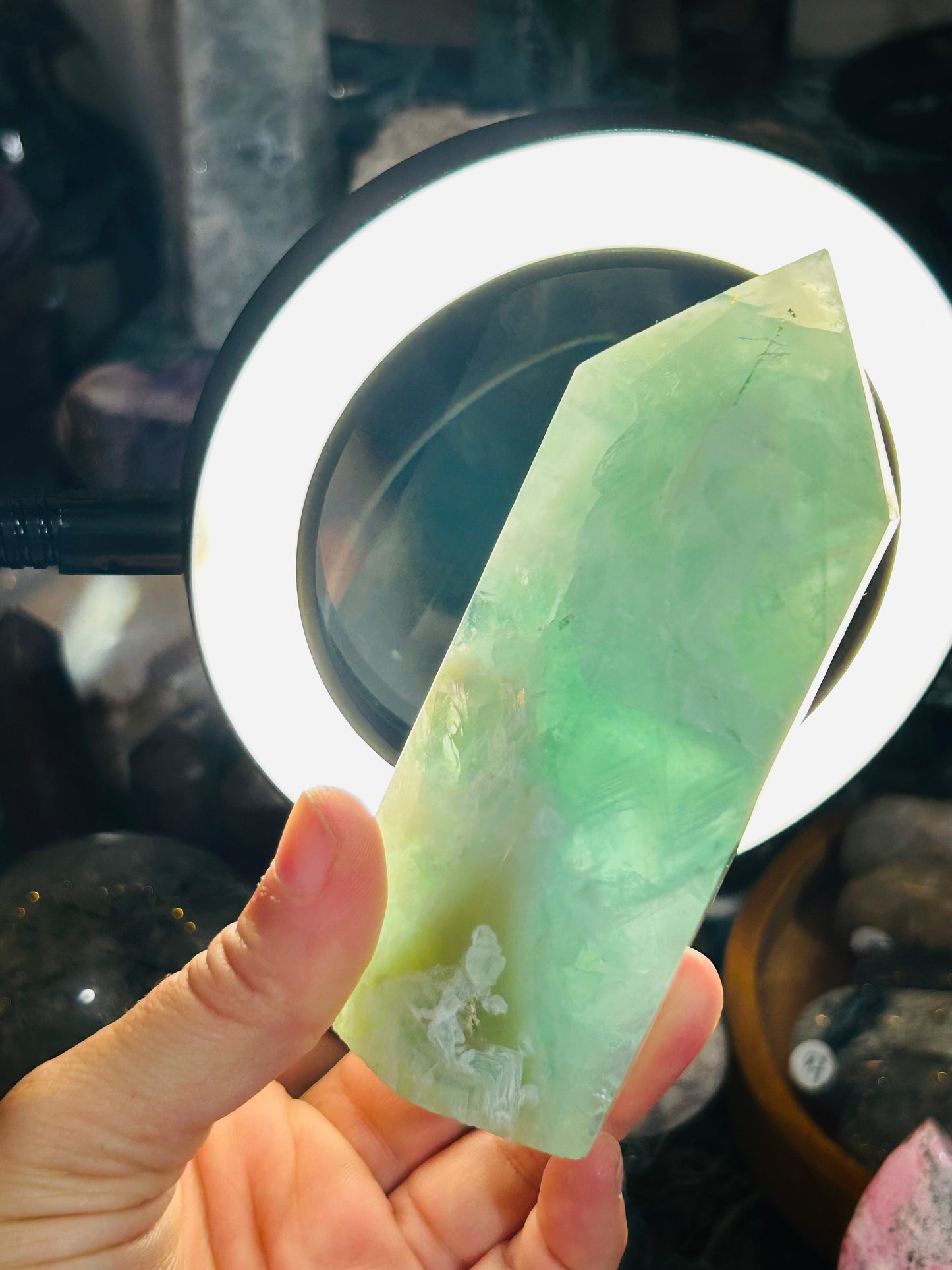 Fluorite tower