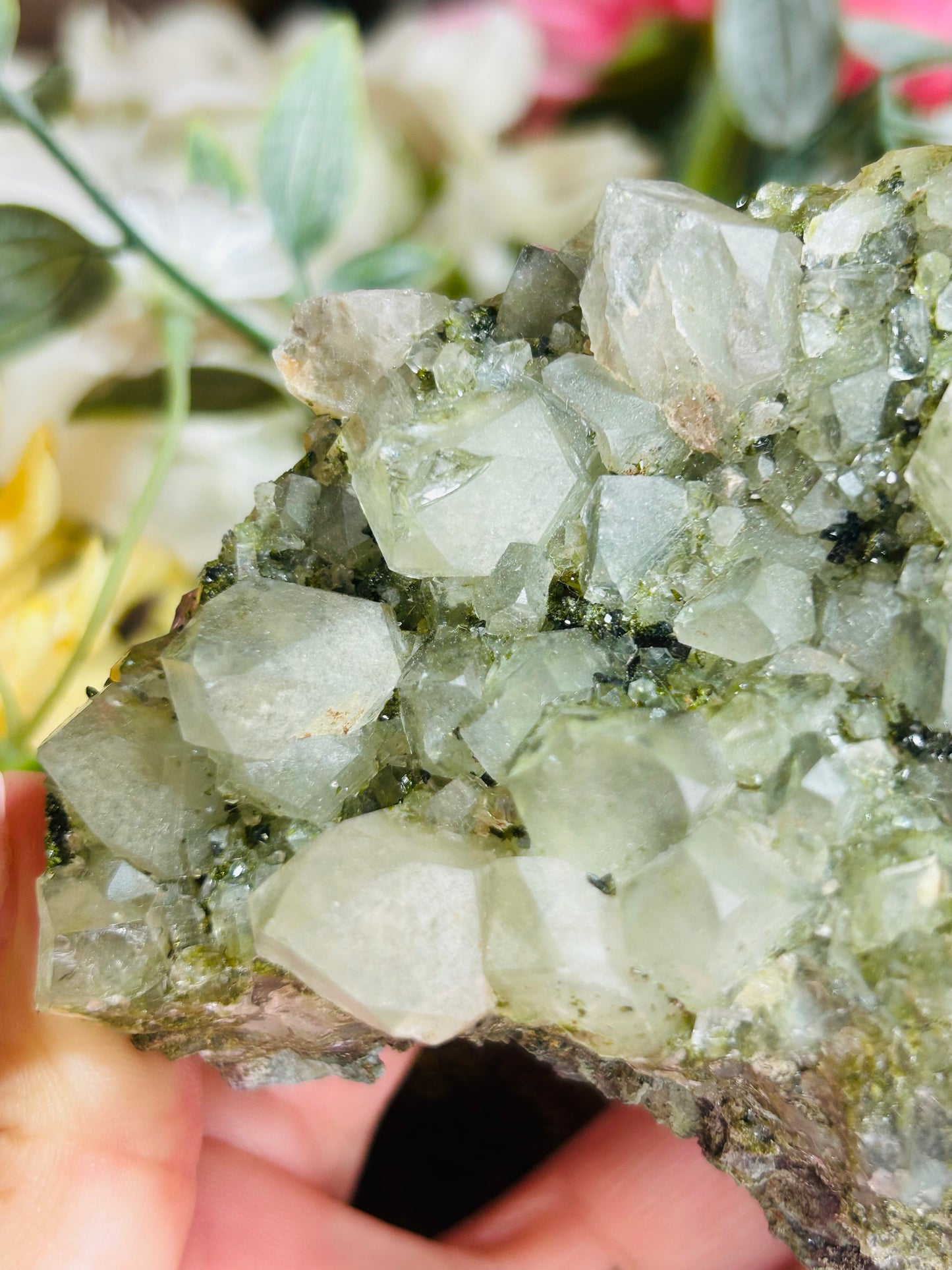 Epidote with quartz
