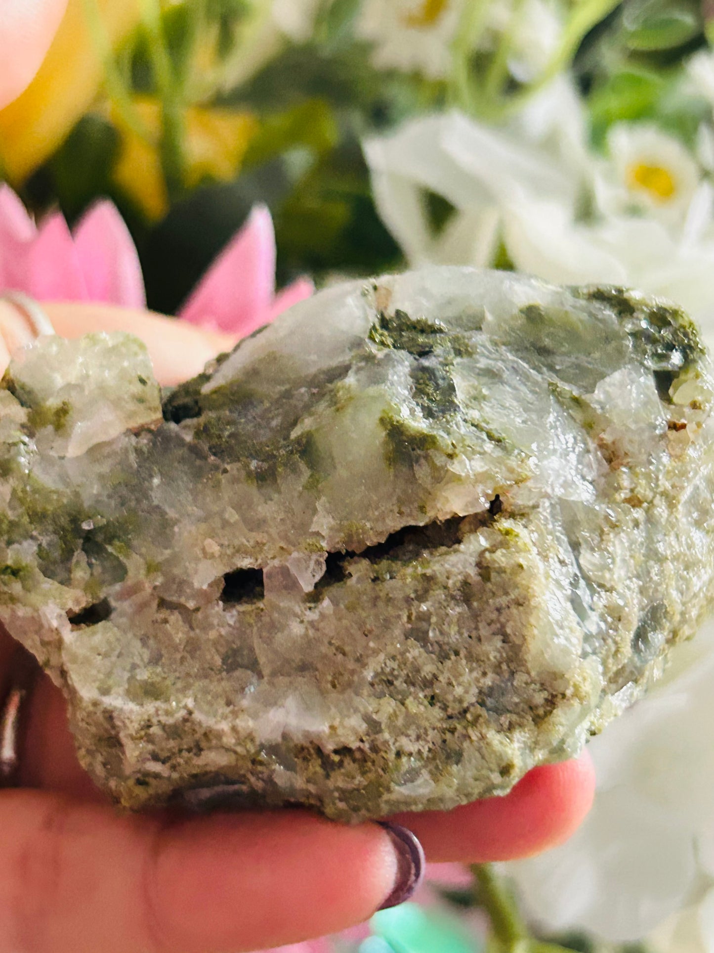 Epidote with quartz