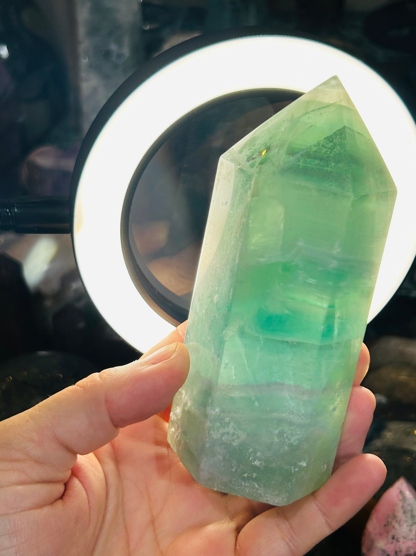 Fluorite tower