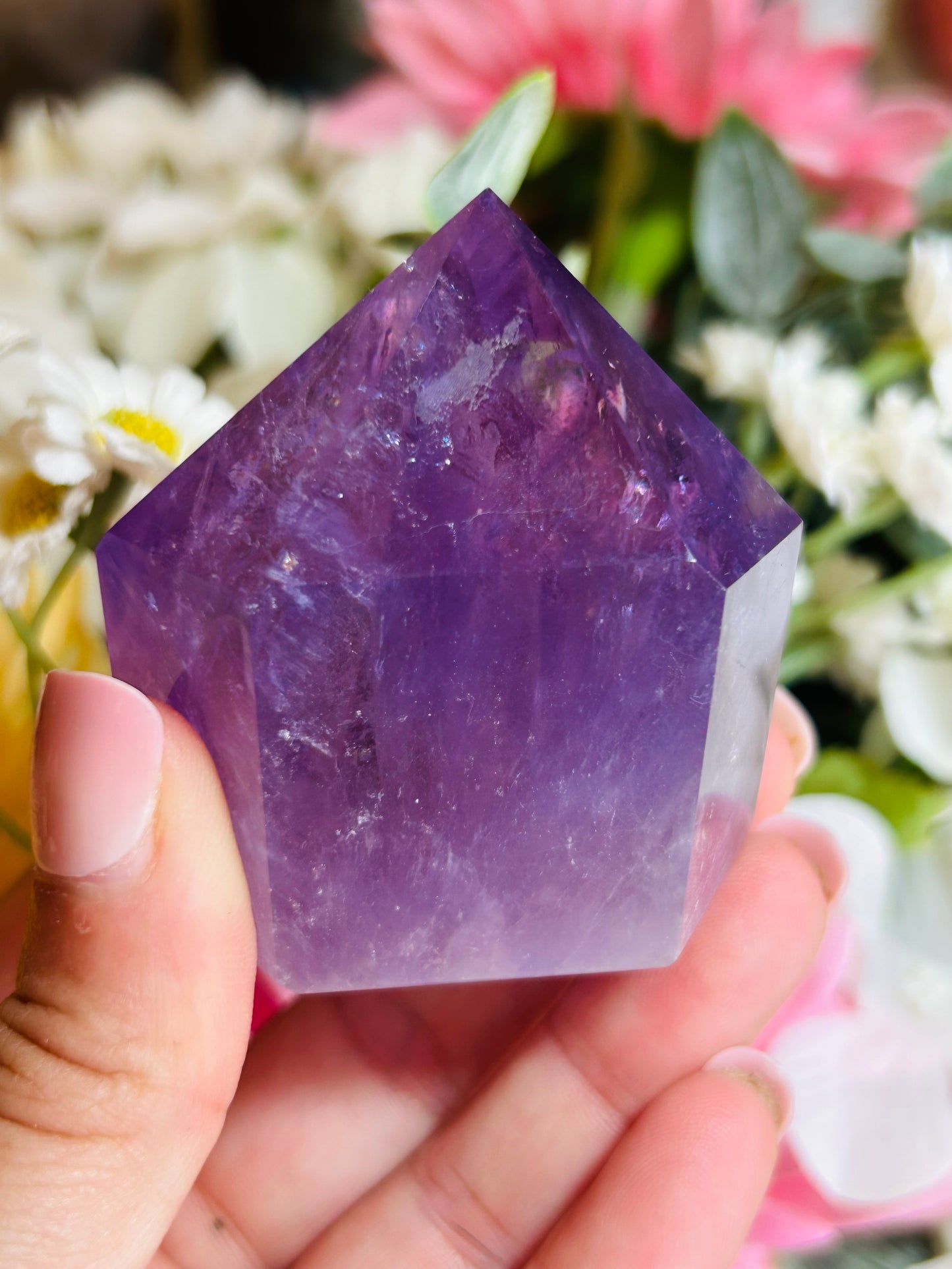 Amethyst cupcake