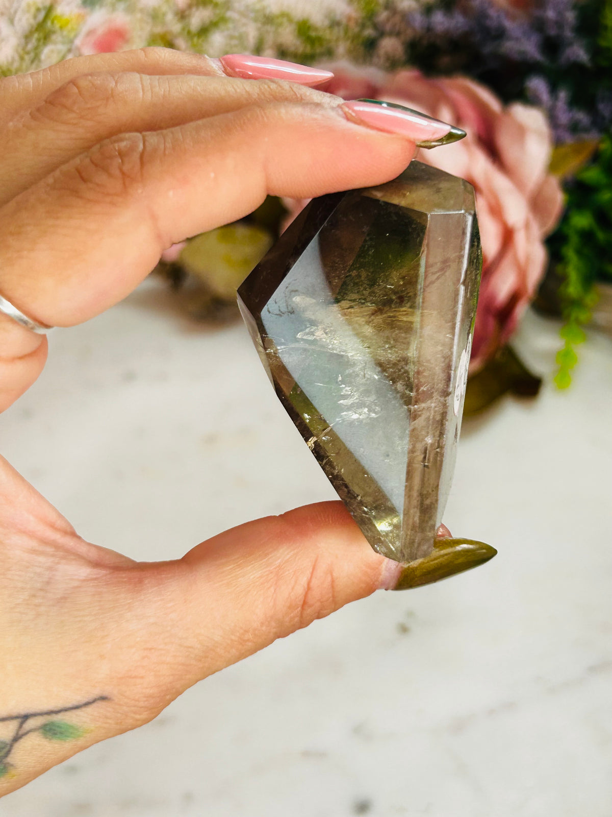 Smoky quartz Freeform