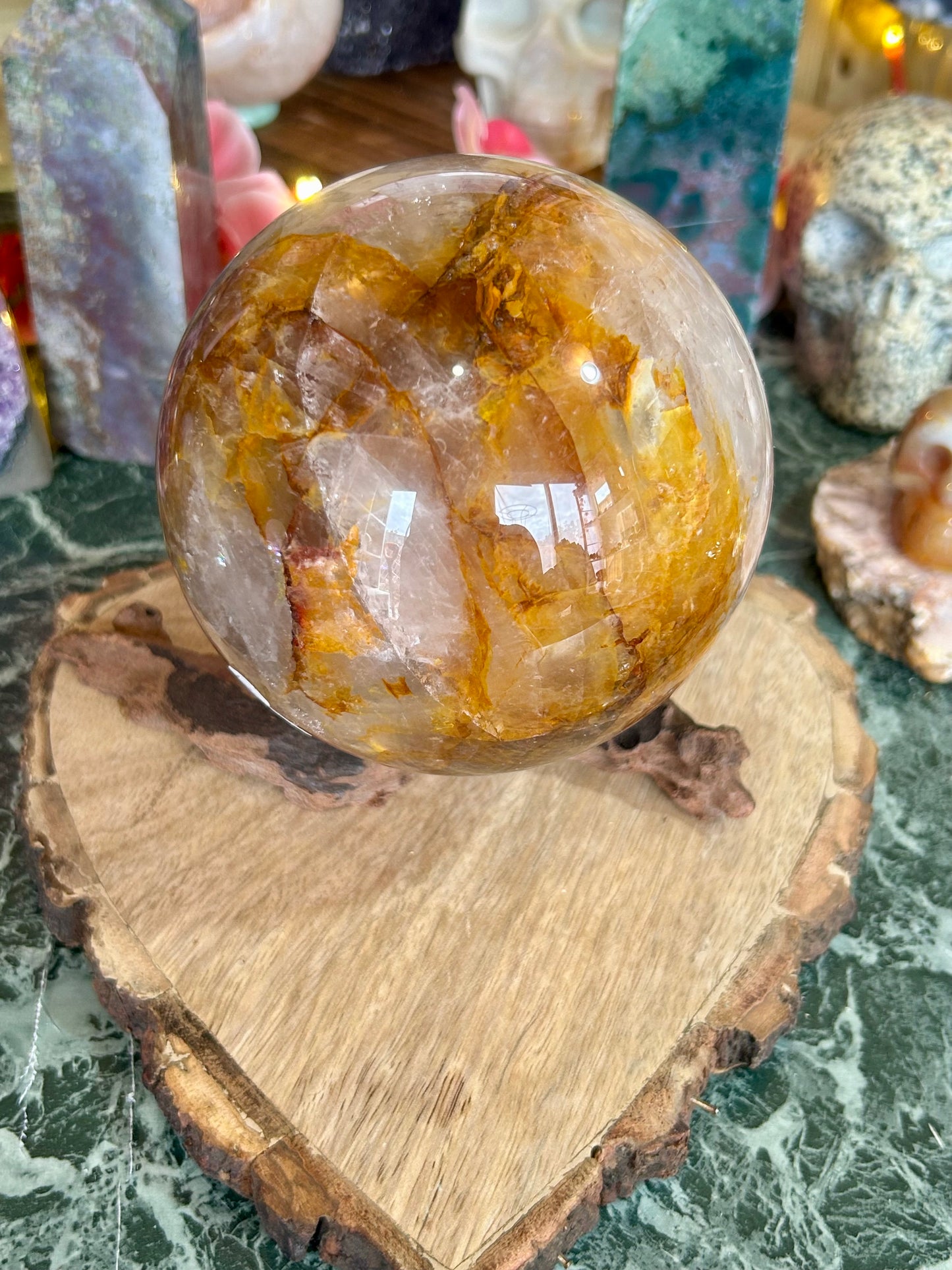 Golden healer sphere