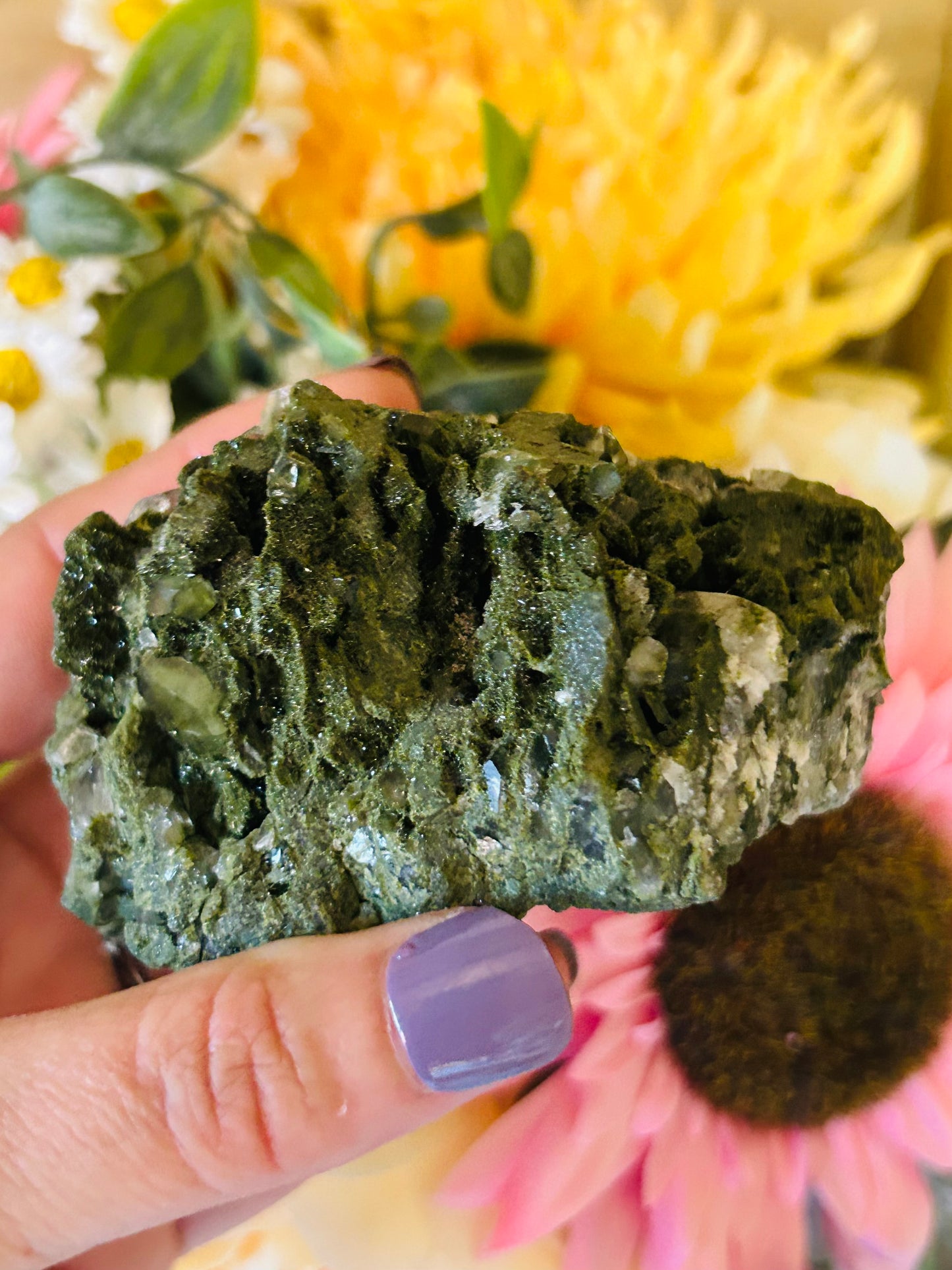 Epidote with quartz