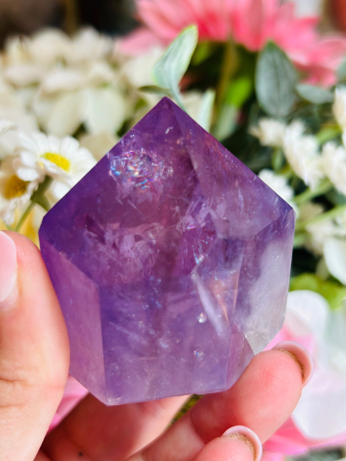 Amethyst cupcake