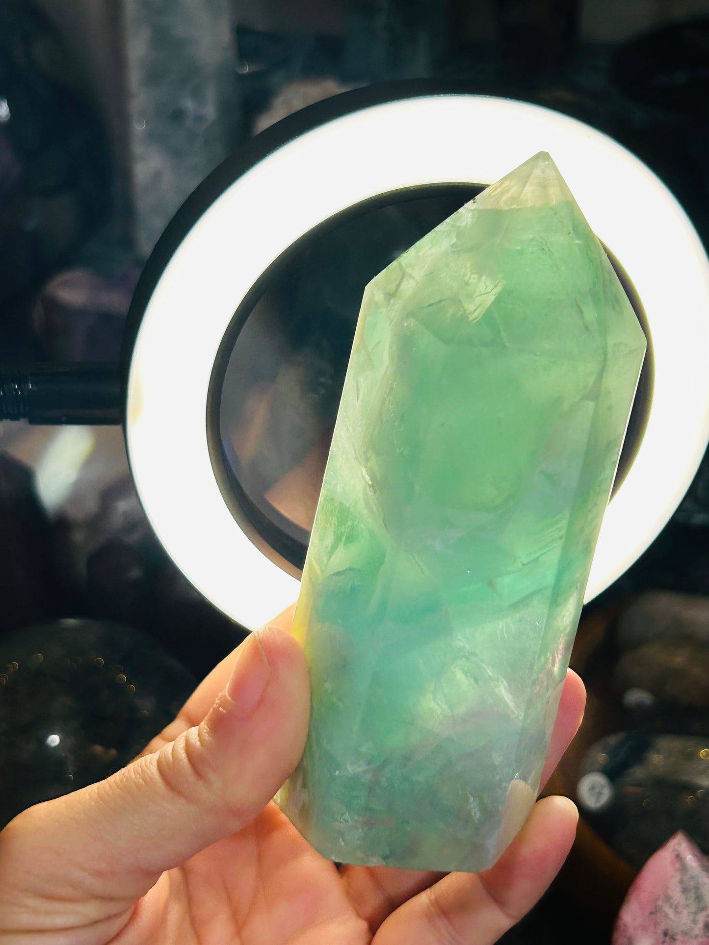 Fluorite tower