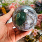 Ocean jasper sphere