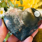 African bloodstone heart
