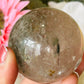 Garden quartz sphere