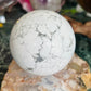 White howlite sphere