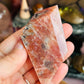Sunstone with smoky quartz Freeform