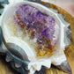 Amethyst agate turtle