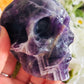 Dream amethyst skull