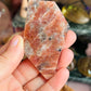 Sunstone with smoky quartz Freeform