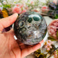 Ocean jasper sphere