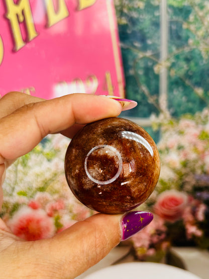 Red thousand layer garden quartz
