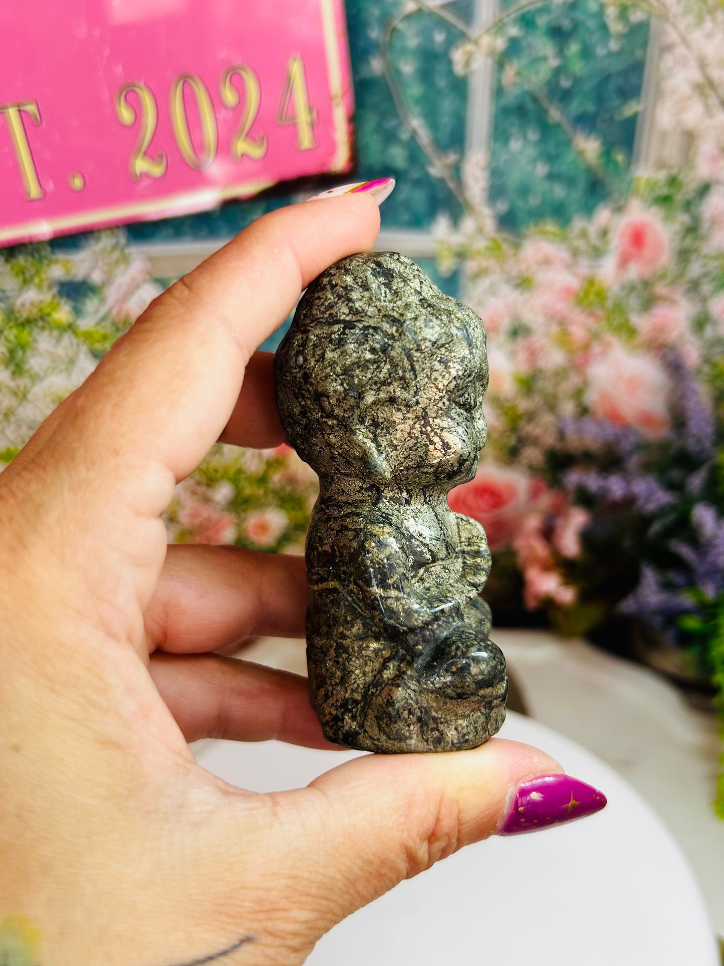 Pyrite Buddha