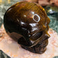 Tigers eye skull
