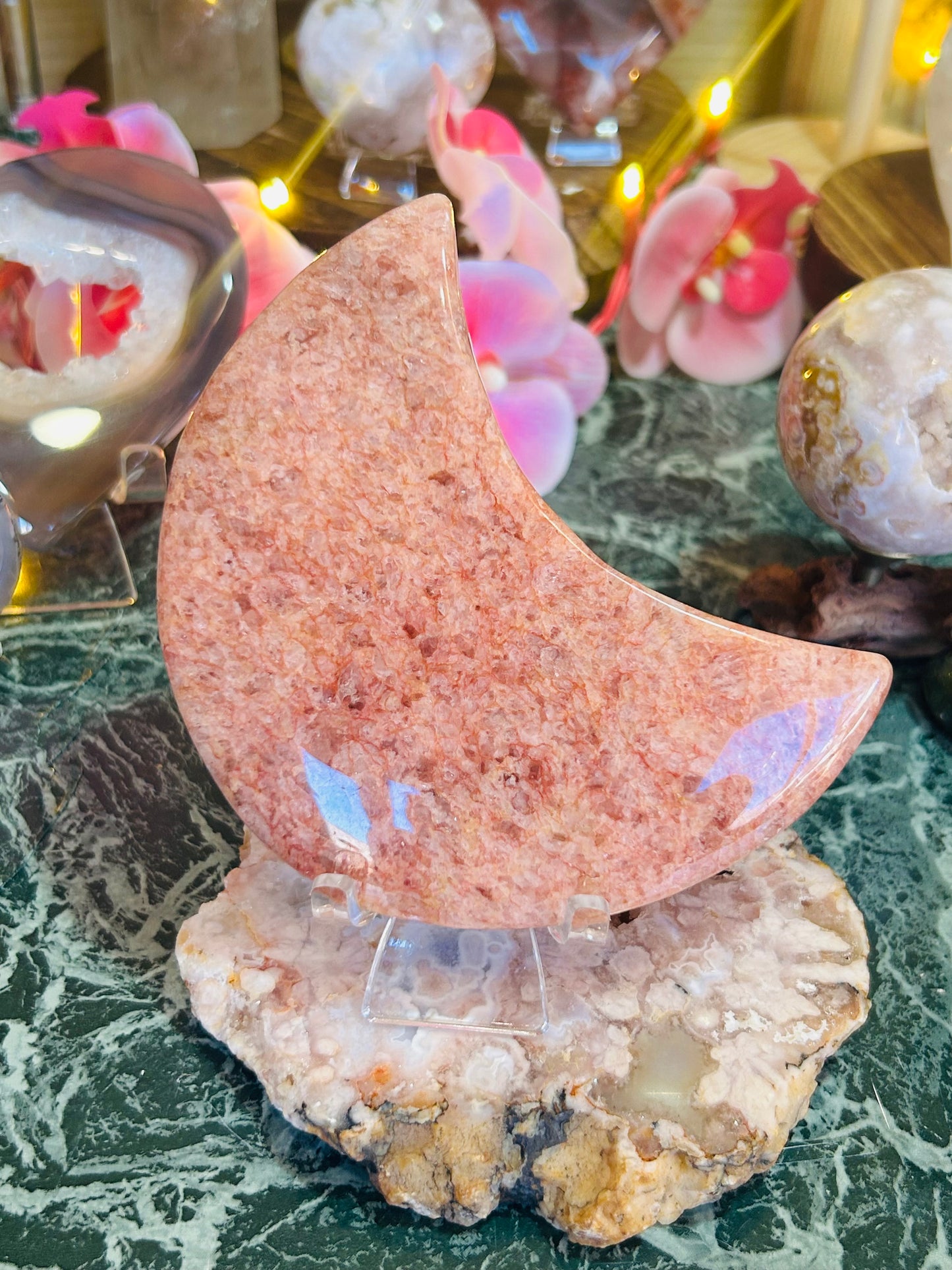 Fire quartz moon
