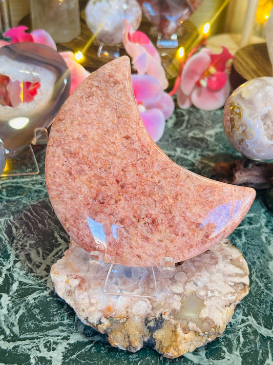 Fire quartz moon