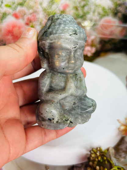 Labradorite Buddha